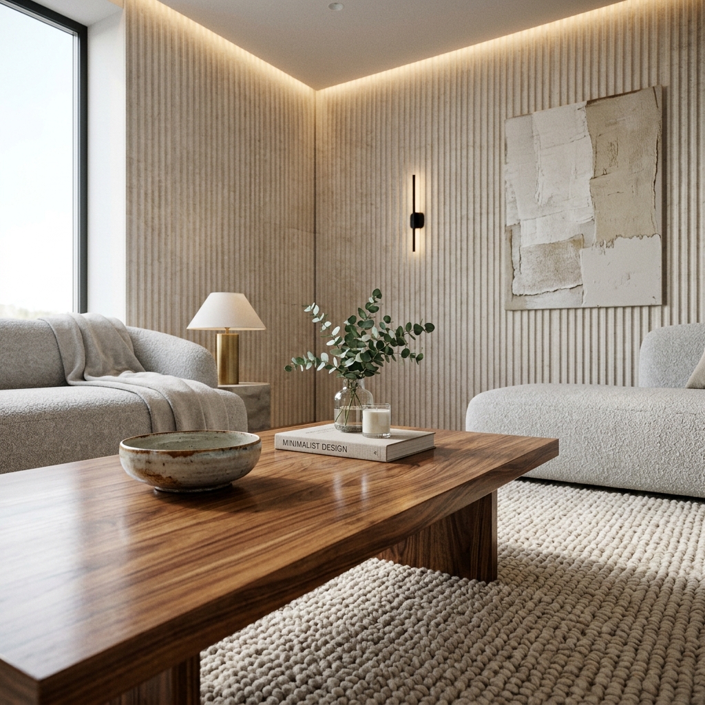 High-fidelity interior rendering details